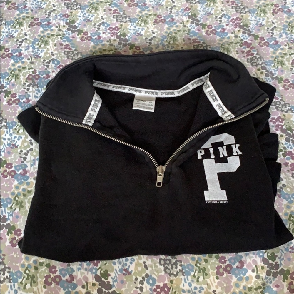 Pink Half Zip Sweater - Picture 5 of 5